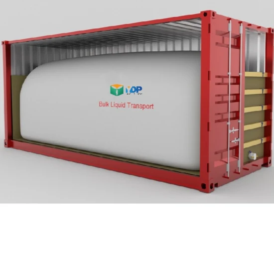 Flexitank de haute qualité dans un conteneur de 20 pieds 16 000 L/24 000 L pour le transport de l'huile de tournesol